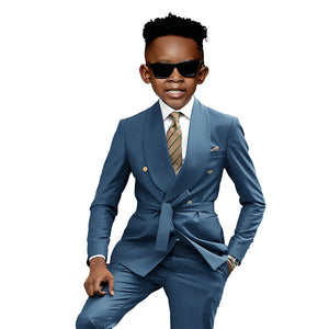 Belted Blazer Suit - Modern Baby Las Vegas  - Suits And Blazers