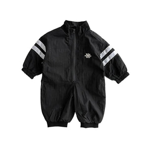 Striped Cargo Jumpsuit - Modern Baby Las Vegas 