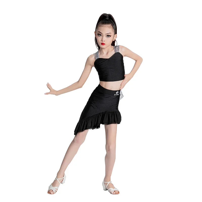 Mesh Polka Dress Set