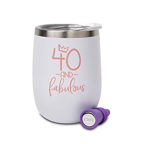 40 Party Crew Tumbler 4-Pack - 40th Birthday Gifts for Women - 40 Birt –  Tumbly Gifts