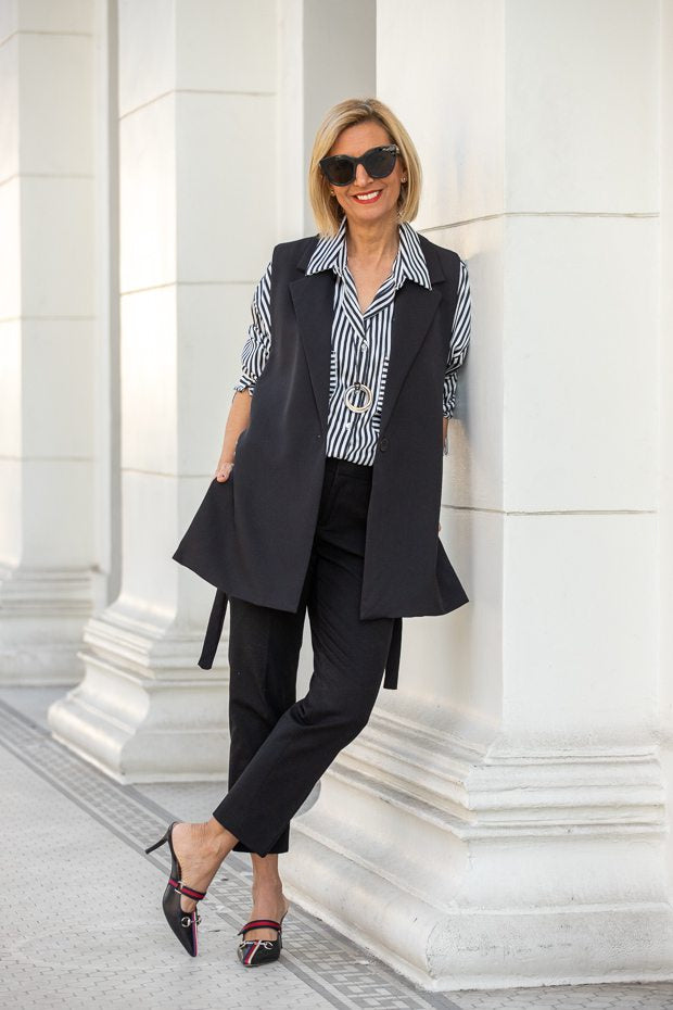 Black And Ivory With A Pop Of Color – Just Style LA