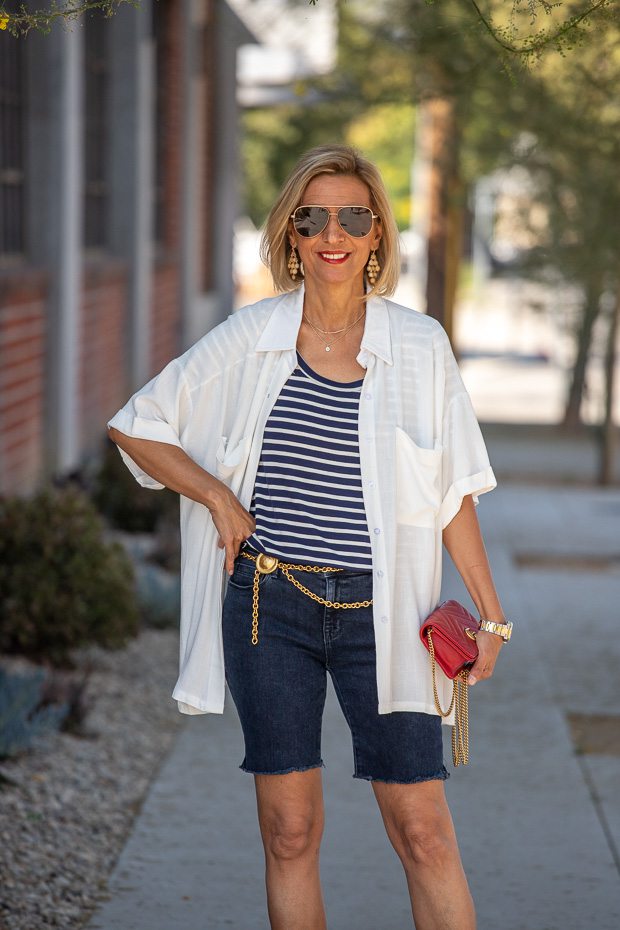 Navy Ivory And Red A Great Summer Combo – Just Style LA