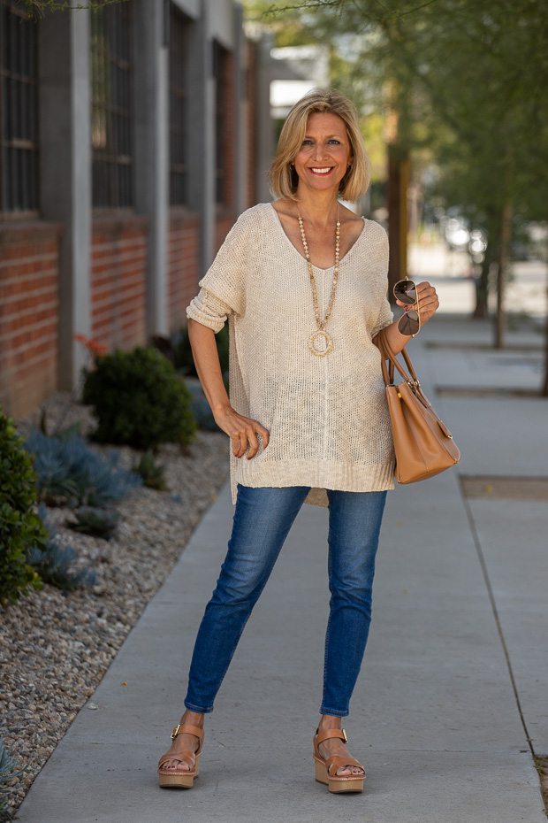 A Neutral Sweater Perfect For Spring – Just Style LA