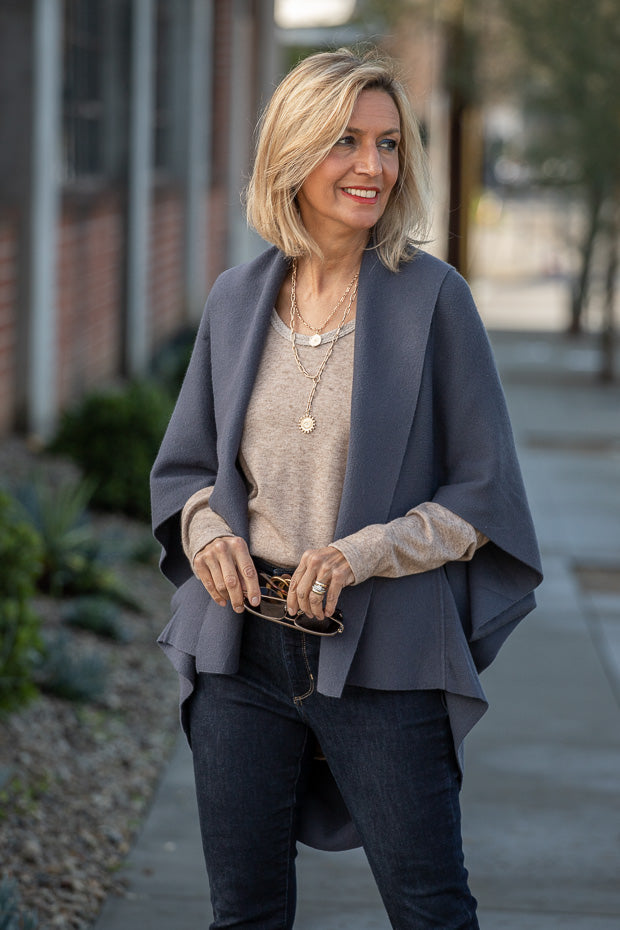 Sale Reminder And A Second Look At Our Cocoon Shape Cardigan – Just ...