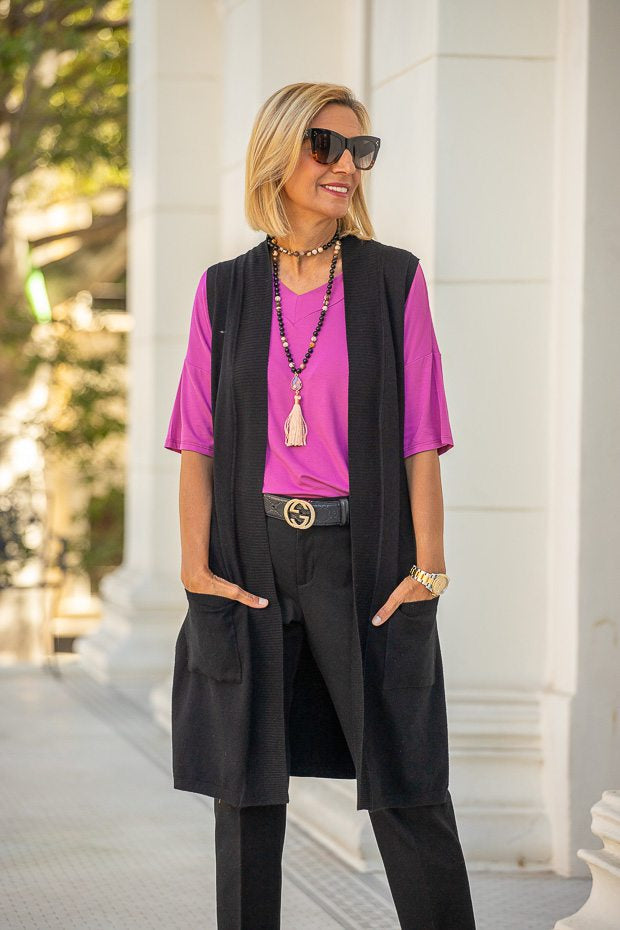 Black With A Pop Of Color – Just Style LA