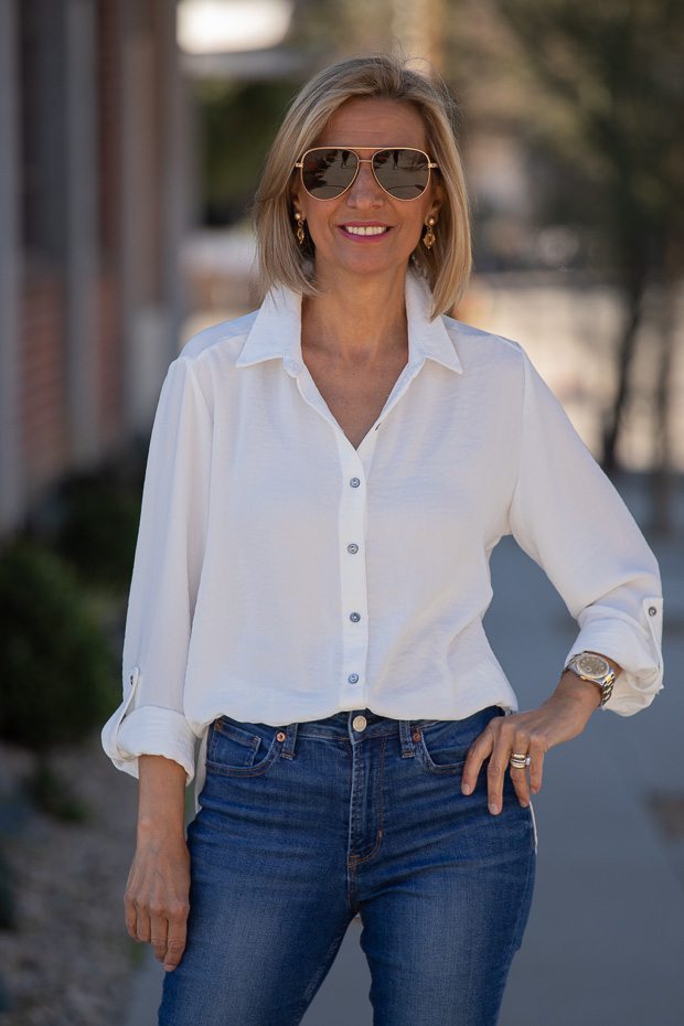 How To Style A White Shirt To Make It More Modern – Just Style LA