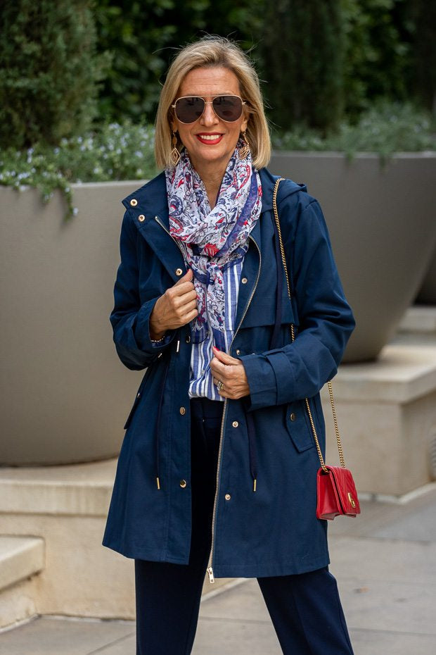 Navy and White With A Touch Of Red – Just Style LA