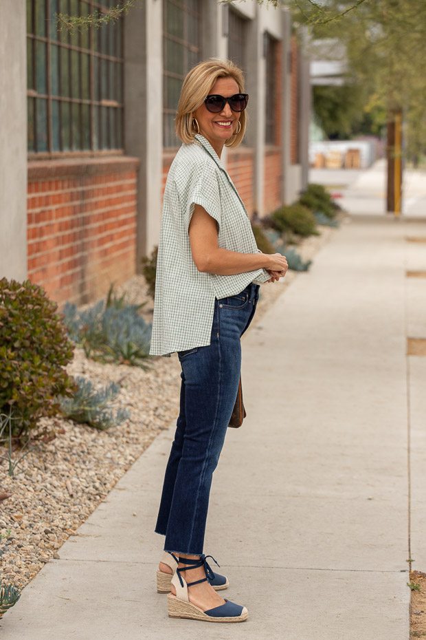 Our Ivory Cargo Jacket Styled With Two Tops – Just Style LA