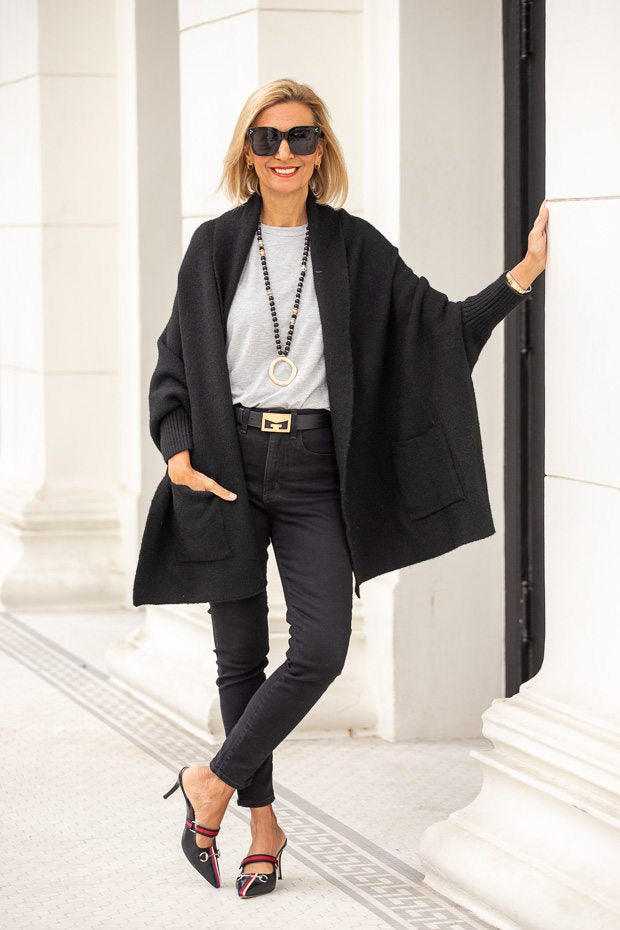 Our Best Selling Black Shrug Cardigan Is Back In Stock – Just Style LA