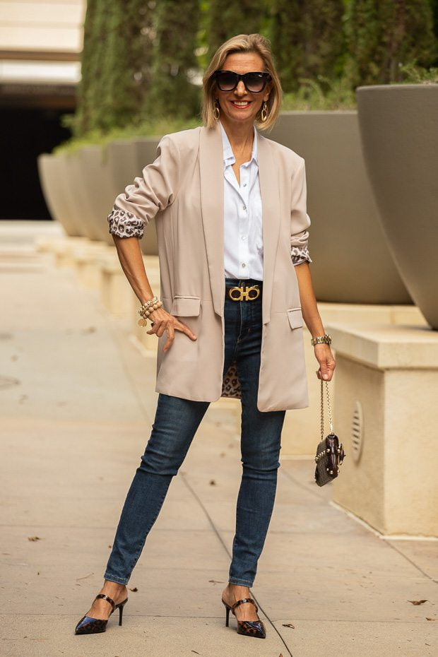 Blazers And Shirts Make Such A Classic Combo – Just Style LA