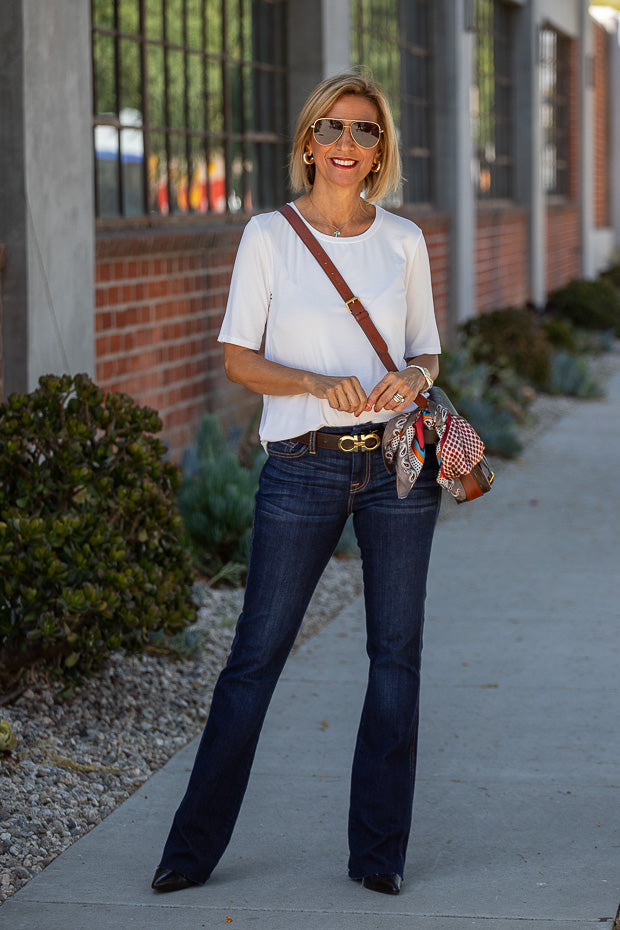 An Early Fall Transitional Look With Our Baby Blue Cargo Jacket – Just ...