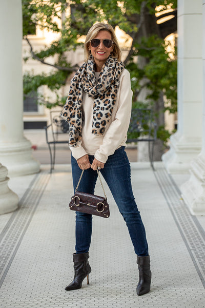 Two New Shawls And A Sweater Top For Fall – Just Style LA