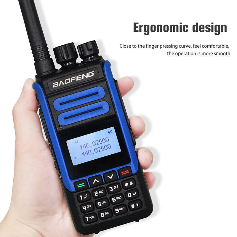 20W 50KM VHF UHF Radio Walkie Talkie Transceptor FM Profesional 8000mAh