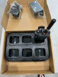 6-way UK Rapid Charger  Motorola DP4400e, DP2400, DP3400 & DP4800e (PMPN4289A)