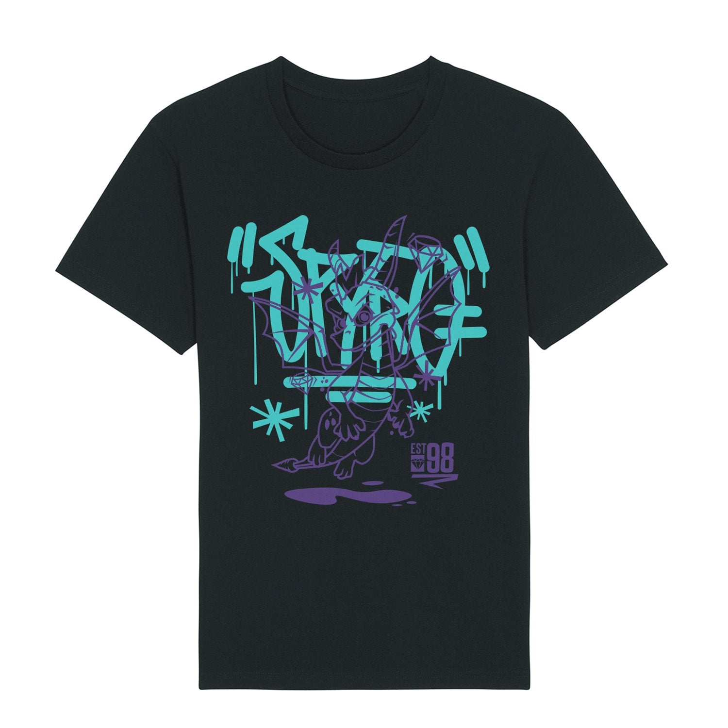 Spyro Street Art T-shirt - Black – US We Love This