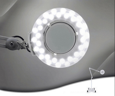 24W lampada cosmetica con supporto, le volte d'ingrandimento sono regolabili LED ad angolo regolabile.