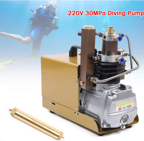 Pompa ad alta pressione, compressore elettrico ad alta pressione, 30 MPA, pompa ad alta pressione, compressore d'aria PCP