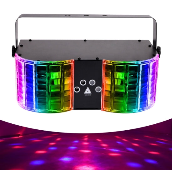 Luci da discoteca per feste, luci da palcoscenico, con DMX 512 e telecomando per casa, danza, matrimonio, eventi, feste