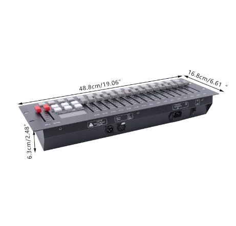 Pannello di controllo della luce controller DMX 512,console 99 scene ,per palcoscenico lampada Moving Head,DJ,Club