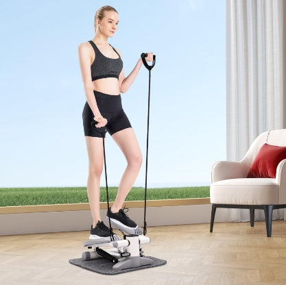 Mini stepper per fitness con monitor LCD，per allenamento a casa, allenamento completo e braccia,150 kg