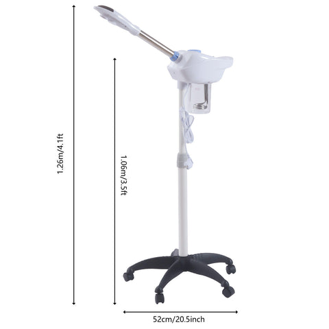 Vaporizzatore per sauna facciale da studio cosmetico a vapore con vapore a ozono da 220 V