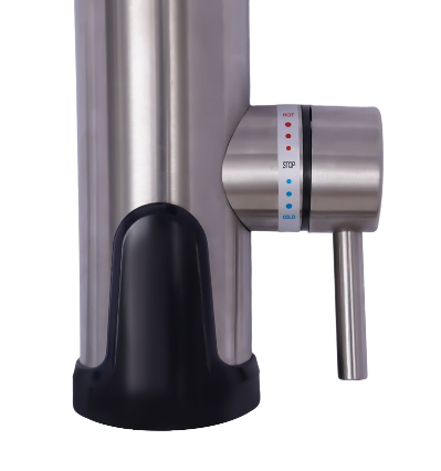 3300 W rubinetto elettrico scaldabagno istantaneo 30-60 °C con indicatore di temperatura LED per cucina bagno