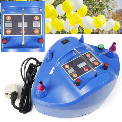 Pompa per palloncini con timer da 1200 W, gonfiatore elettrico, pompa ad aria per palloncini