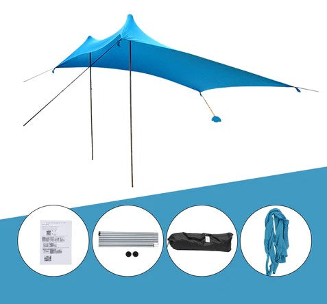 Tenda da campeggio, protezione solare UPF50+