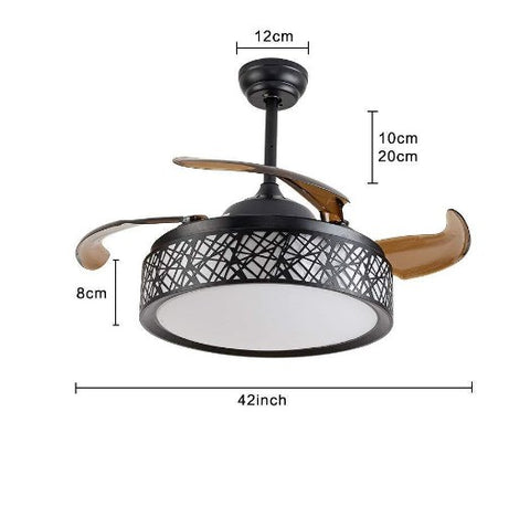42" lampadario moderno del ventilatore del soffitto del LED