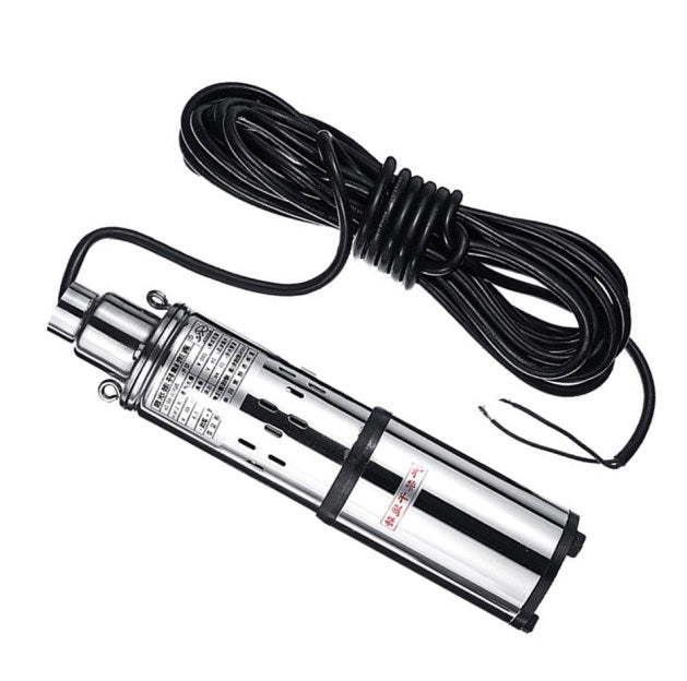 24V 200W Pompa per pozzi profondi, pompa di irrigazione, alimentata solare