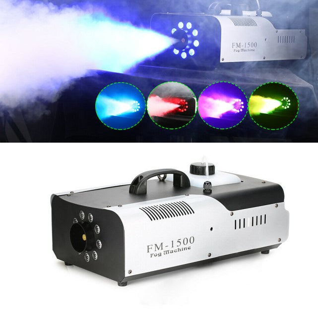 1500W 3 in 1 DMX RGB Fendinebbia ad effetto scenico con telecomando