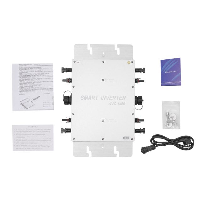 Inverter per Collegamento alla Rete Solare ad Alta Precisione con Identificazione Impermeabile IP65 da 1600 W