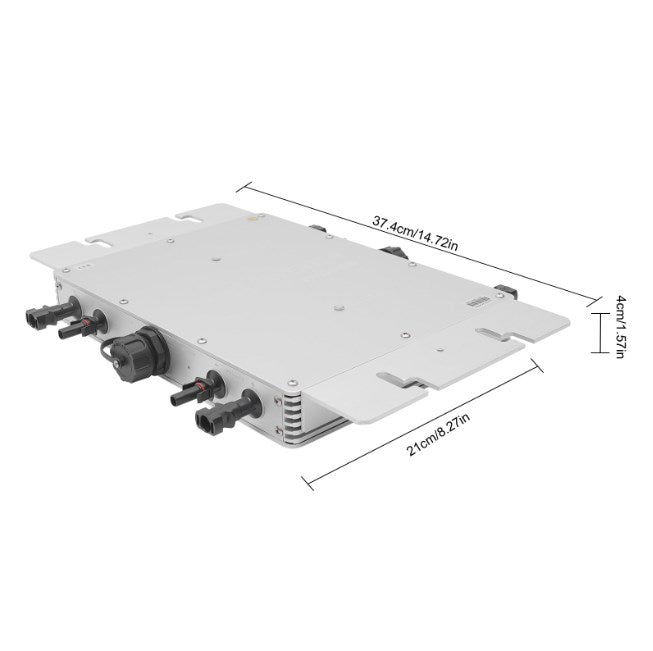 Inverter per Collegamento alla Rete Solare ad Alta Precisione con Identificazione Impermeabile IP65 da 1600 W