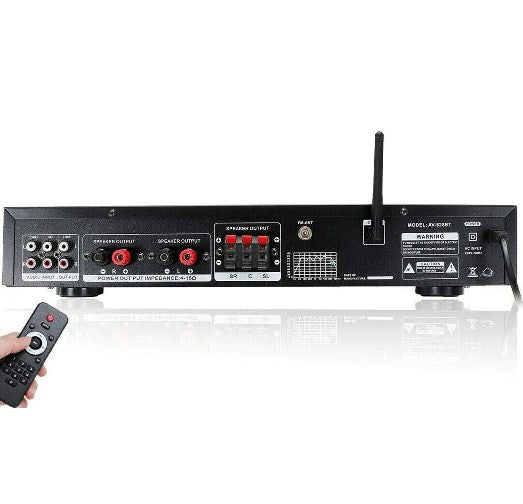 600W hi-fi mini Bluetooth, amplificatore di potenza digitale stereo, 4,2 FM/AM canale amplificatore audio