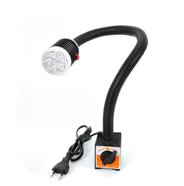 5 W Lampada da Lavoro a LED, Luce da Lavoro con Base Magnetica, AC 110 – 220 V (Base Magnetica