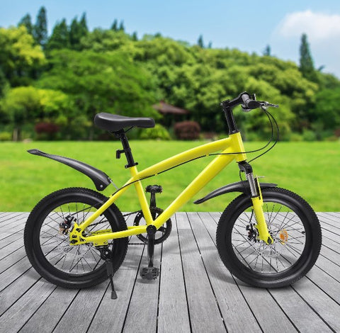 Bicicletta per bambini da 18 pollici, bicicletta regolabile in Altezza, per attività all'aperto, ragazzi e ragazze