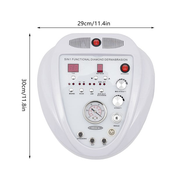 Dispositivo di bellezza 5 in 1 a ultrasuoni, micro intaglio per la cura del viso, adatto per donne e donne