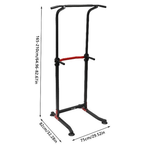 Fitness Pull Up, barra di trazione, per la casa con barra di trazione, portata 150 kg