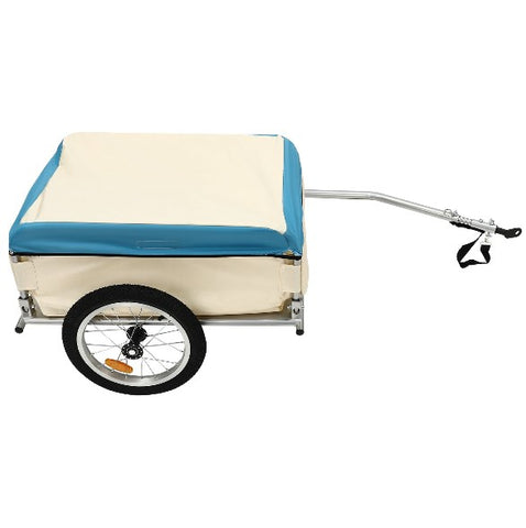Bicycle Trailer Rimorchio  Multiple Utility Cargo Rimorchio per carico 50 kg