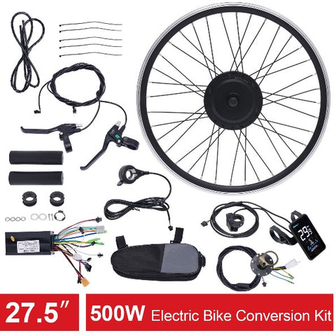 Kit di conversion per bicicletta elettrica, 36 V, 500 W, con display LCD