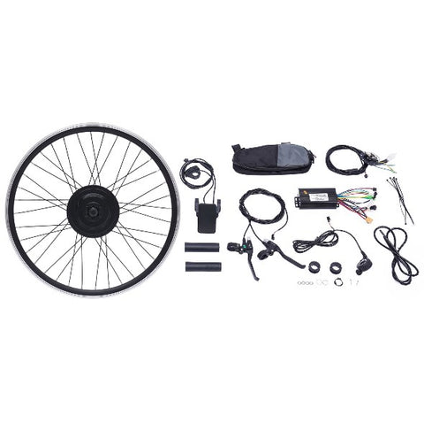 Kit di conversion per bicicletta elettrica, 36 V, 500 W, con display LCD