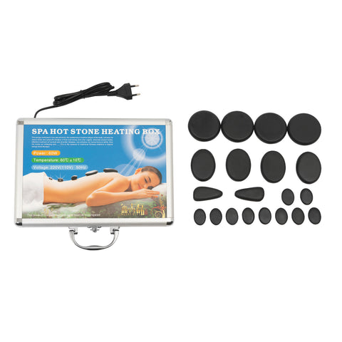 Set per massaggi con pietre calde