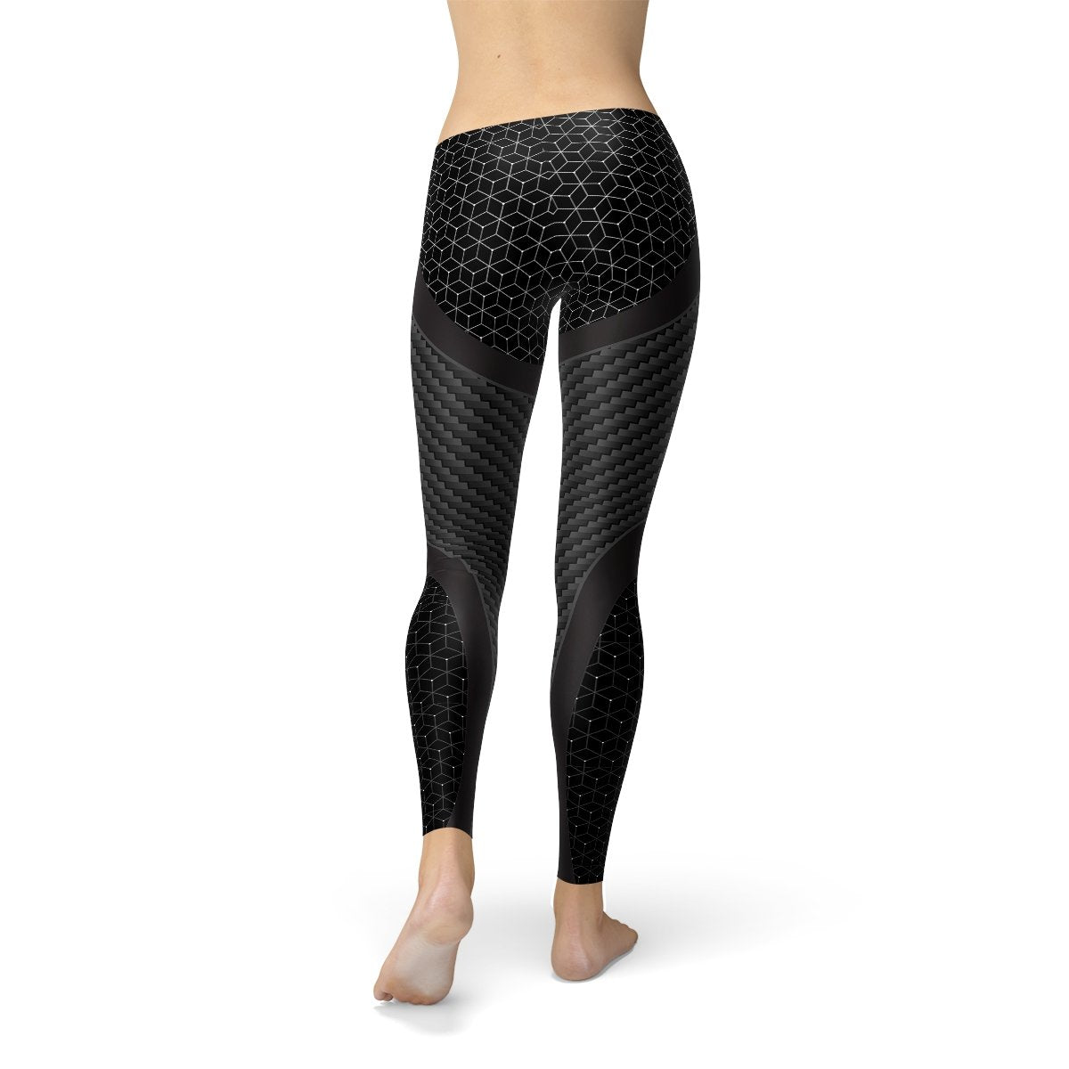 Womens Carbon Fiber Sports Leggings – DezyMart™