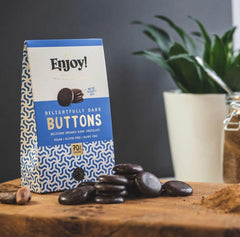 Enjoy! Dark chocolate buttons