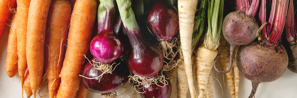 Seasonal winter vegetables