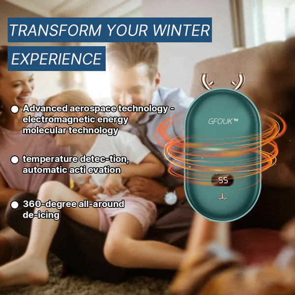GFOUK™ Mini Electromagnetic Portable Heater – iKanee ✧ Functional