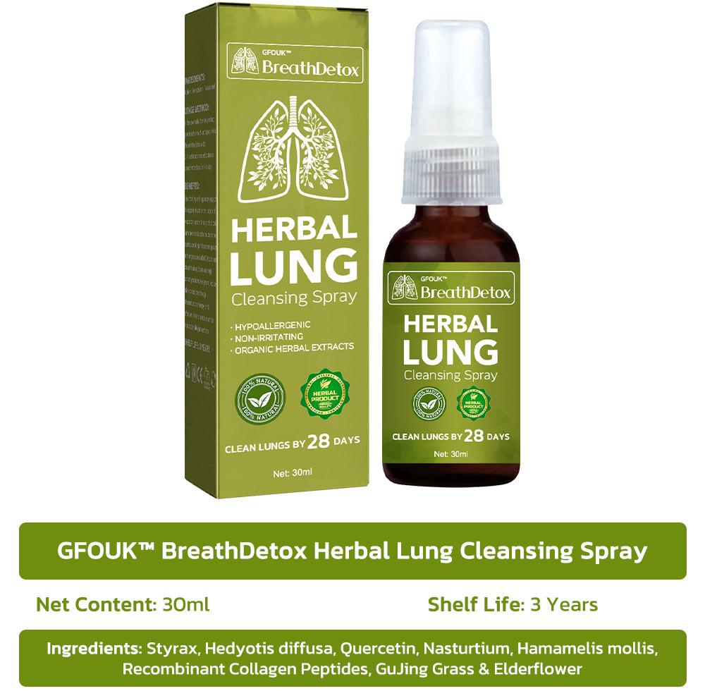 Herbal Detox Spray Cleansing Lung