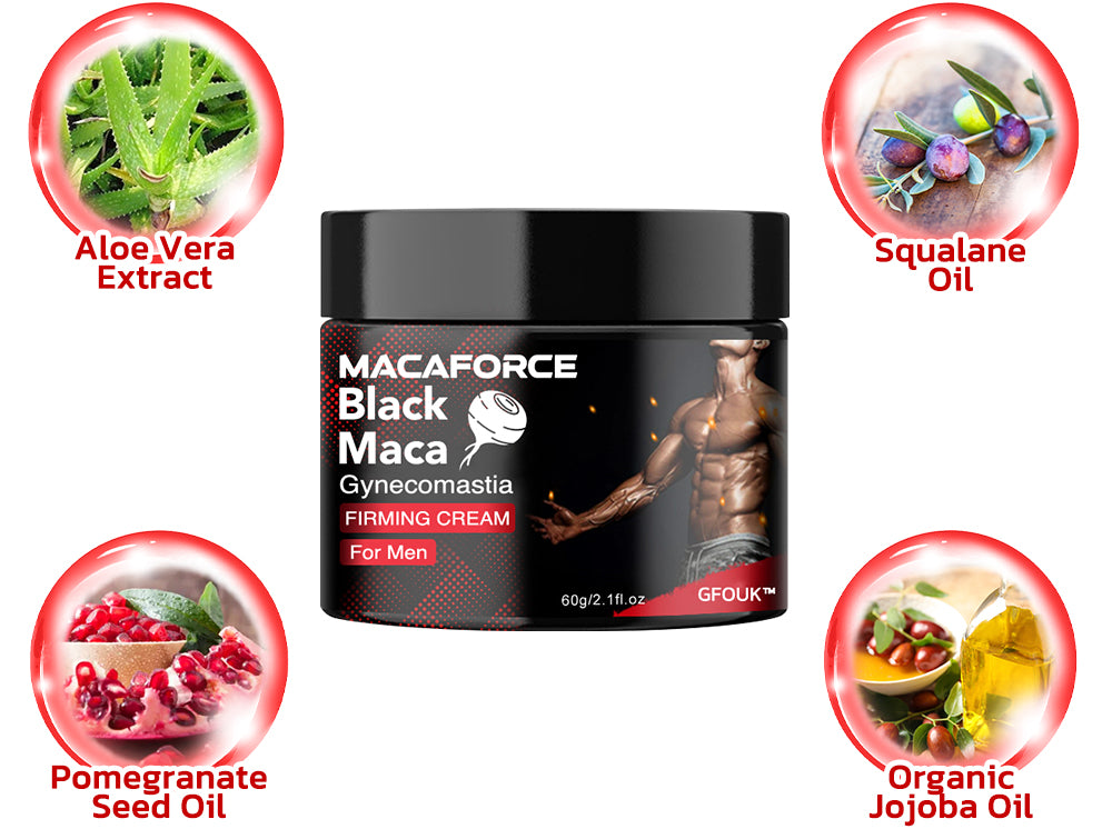 GFOUK™️ MACAFORCE Black Maca Gynecomastia Firming Cream