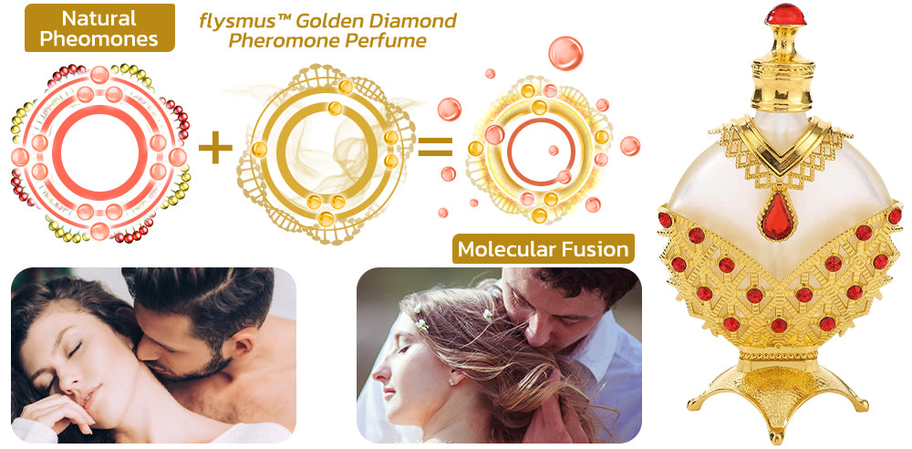 flysmus™ Golden Diamond Pheromone Perfume