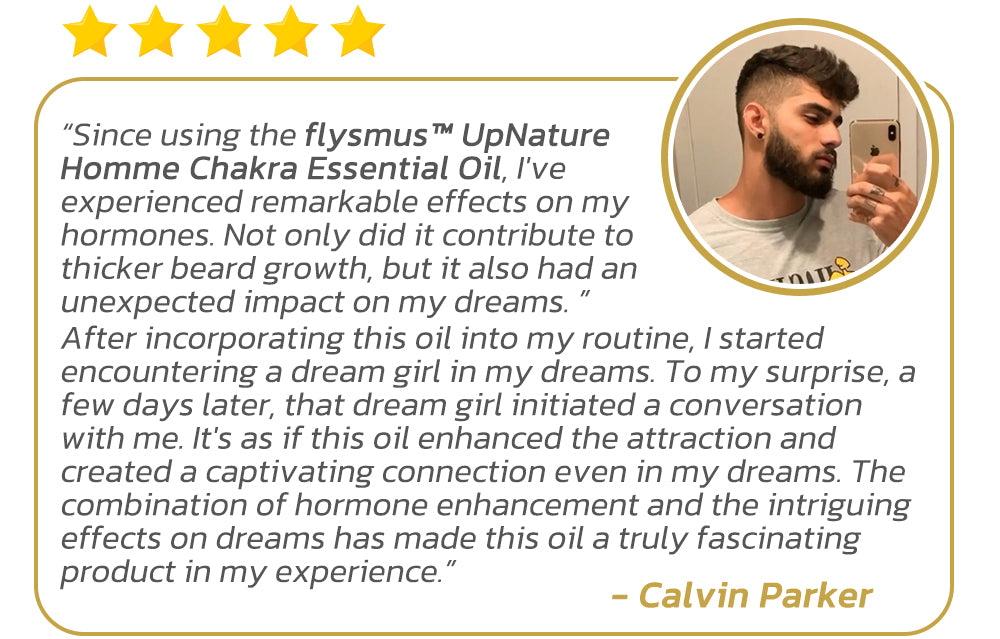 flysmus™ UpNature Homme Chakra Essential Oil